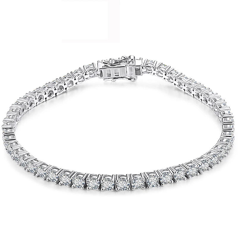 Cubic Zirconia Tennis Bracelet for Women White Gold/Gold/Rose Gold Plated CZ Bracelets for Men Girls 7.5in
Cubic Zirconia Tennis Bracelet for Women White Gold/Gold/Rose Gold Plated CZ Bracelets for Men Girls 7.5in
