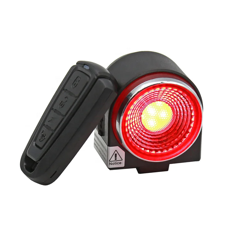 Bicycle waterproof anti-theft alarm remote control portable wireless bell rechargeable tail light, Black
Bicycle waterproof anti-theft alarm remote control portable wireless bell rechargeable tail light, Black