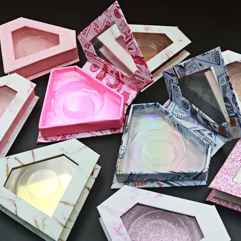 New design window glitter magnetic lash box eyelash packaging box custom for lashes wholesale private label, Rainbow color
New design window glitter magnetic lash box eyelash packaging box custom for lashes wholesale private label, Rainbow color