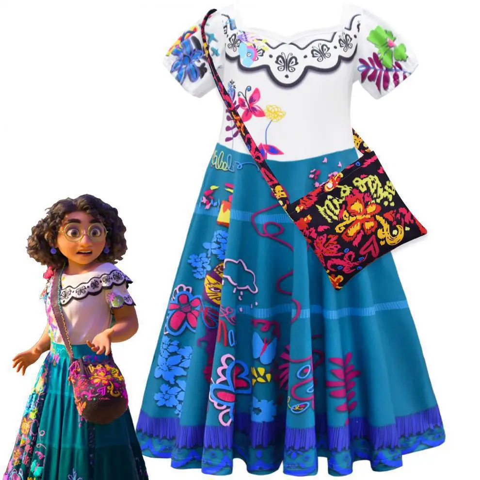2022 New Design kids Girls Cosplay Carnival Costume Encanto Dress Suit for summer party
2022 New Design kids Girls Cosplay Carnival Costume Encanto Dress Suit for summer party