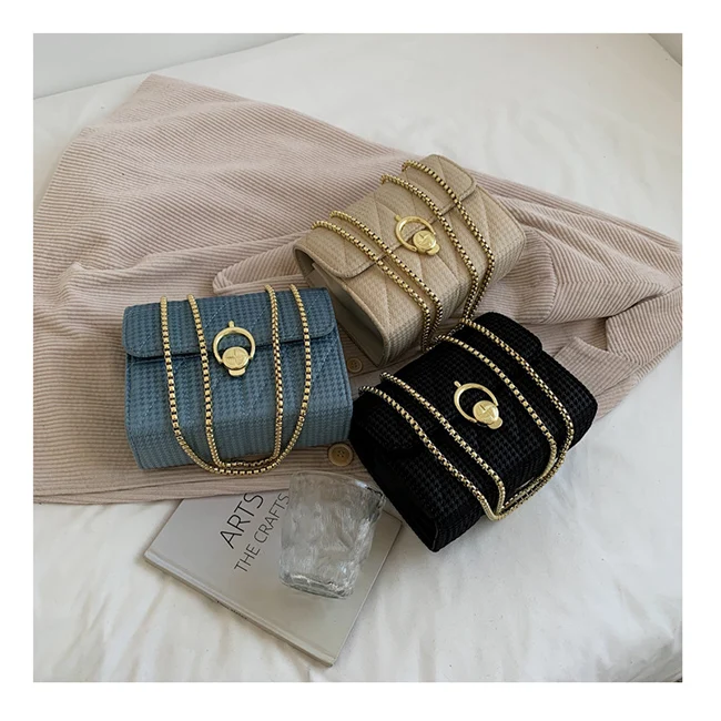 Ins Houndstooth Embroidery Fall Shoulder Messenger Purses 2021 Deisnger Fashion Chains Luxury Women Handbags Sac a Main Femme
Ins Houndstooth Embroidery Fall Shoulder Messenger Purses 2021 Deisnger Fashion Chains Luxury Women Handbags Sac a Main Femme