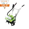 Garten tools mini power 63cc Multi Purpose Function tiller/weeder /harvester machine for sale