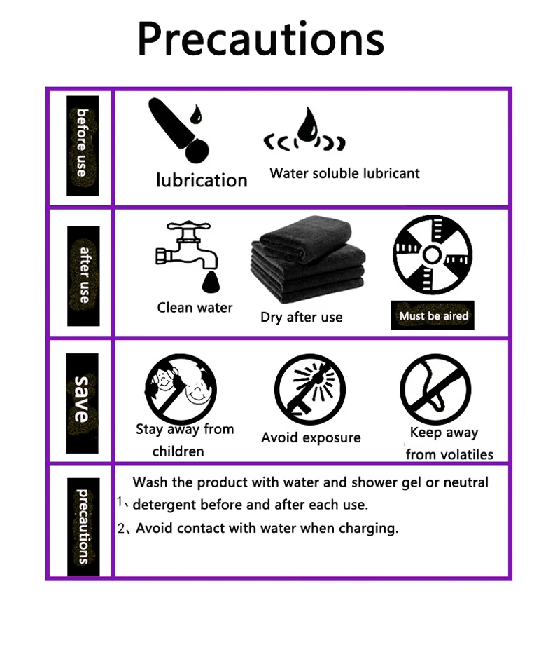 Female Electric Clitoris Massager Silicone Adult Sex Toys Wand Vibrator