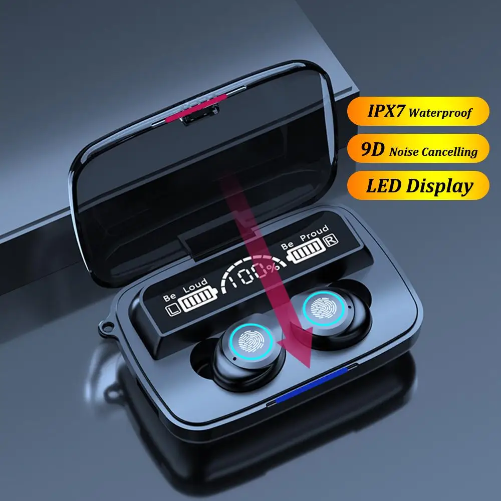 Free Shipping 1 Sample OK 2000mAH High Capacity Audifonos Bt 5.0 IPX7 Waterproof Wireless Earphone Custom Accept
Free Shipping 1 Sample OK 2000mAH High Capacity Audifonos Bt 5.0 IPX7 Waterproof Wireless Earphone Custom Accept