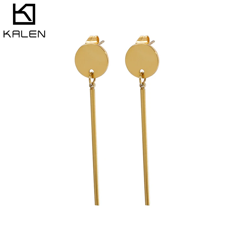 Fashionable Gold Silver Color Simple Design Stainless Steel Earrings for Women Jewelry, Silver/gold/rose gold
Fashionable Gold Silver Color Simple Design Stainless Steel Earrings for Women Jewelry, Silver/gold/rose gold