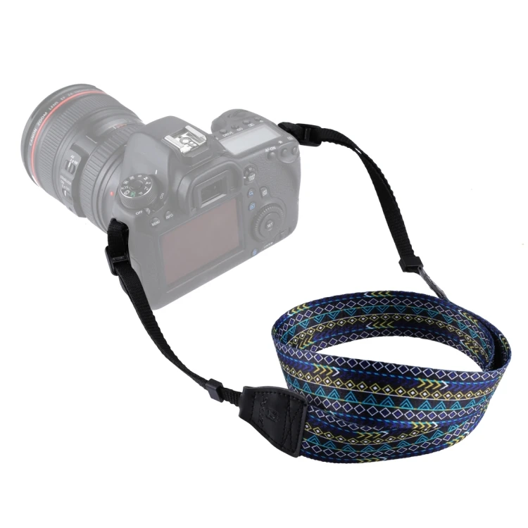 

Best Selling PULUZ Retro Ethnic Style Multi-color Series Shoulder Neck Strap Camera Strap for SLR / DSLR Cameras