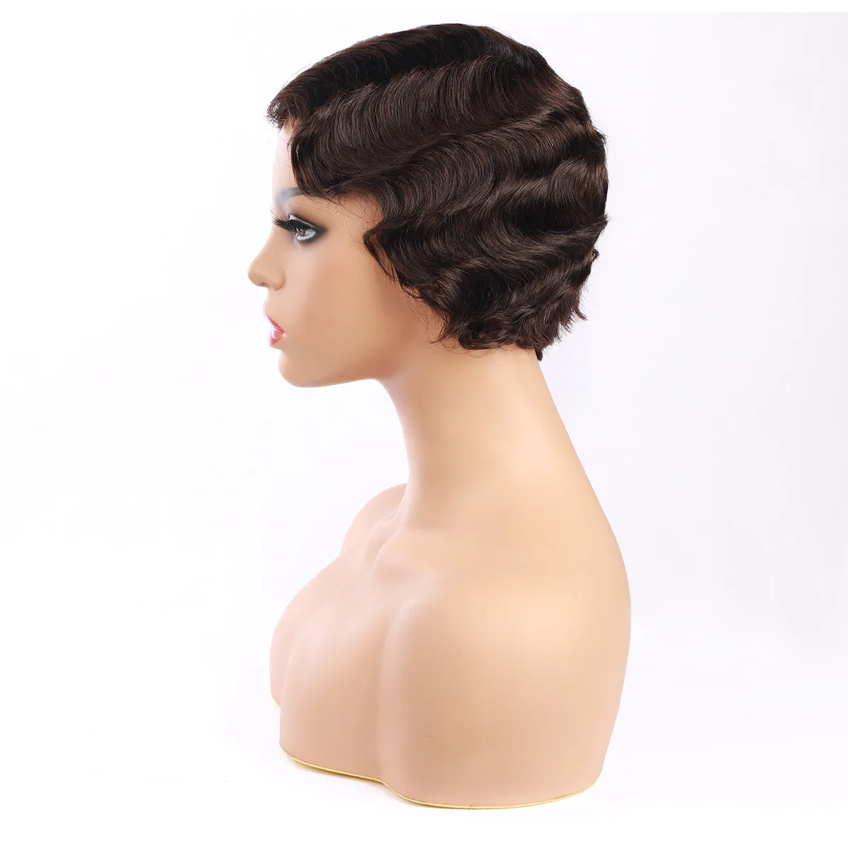 Women short Bob Curly Women's Brazilian Virgin Human Hair Wigs with Natural Wavy
Women short Bob Curly Women's Brazilian Virgin Human Hair Wigs with Natural Wavy