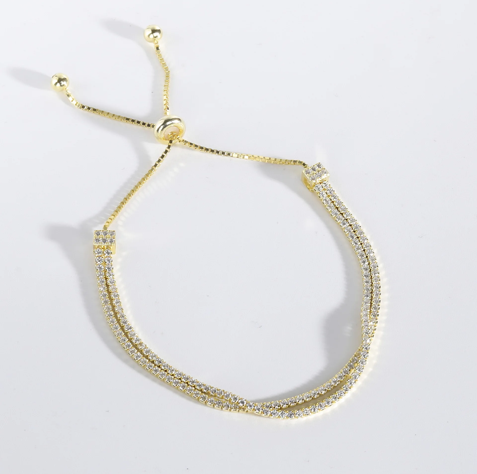 Wholesale luxury 18k gold plated ladies crystal layering chains chunky rhinestone wrap 925 sterling silver bracelet jewelry, Silver / gold
Wholesale luxury 18k gold plated ladies crystal layering chains chunky rhinestone wrap 925 sterling silver bracelet jewelry, Silver / gold