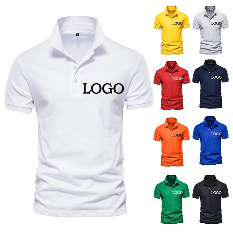 Wholesale High Quality Ordinary Leisure Golf T-Shirt Custom Logo Simple Men's Polo Shirt, Customized colors
Wholesale High Quality Ordinary Leisure Golf T-Shirt Custom Logo Simple Men's Polo Shirt, Customized colors
