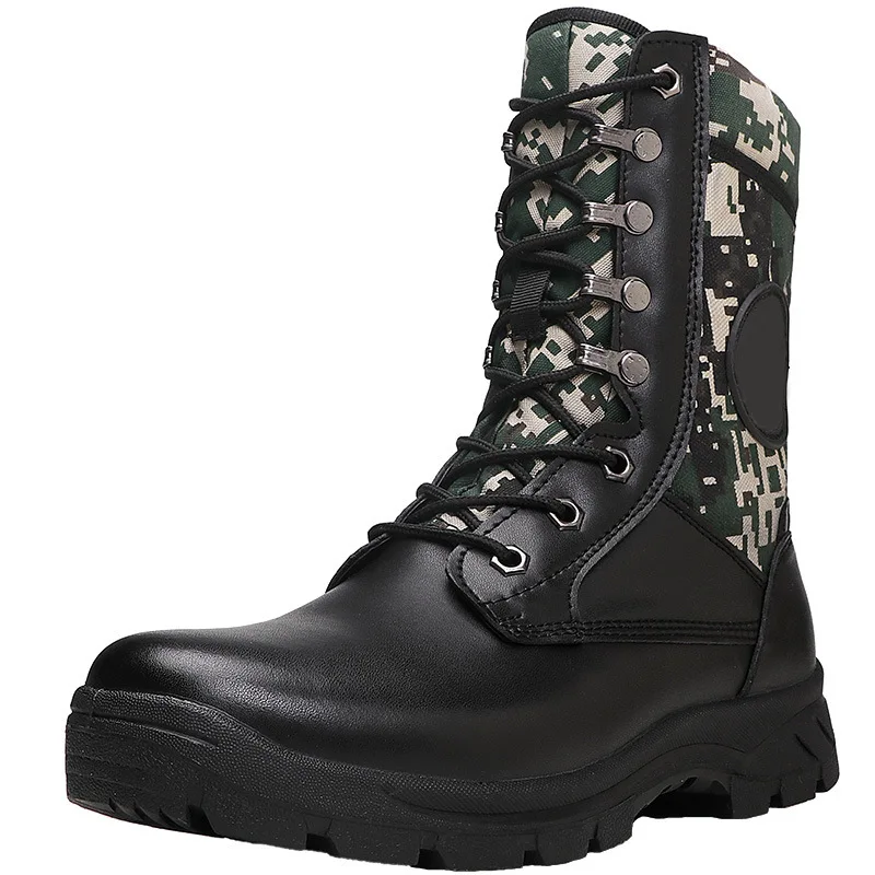 Free Shipping Men Military Training Combat Boot Camouflage Tactical Boots Field Climbing Hunting Non-slip High Tops Desert Shoes
Free Shipping Men Military Training Combat Boot Camouflage Tactical Boots Field Climbing Hunting Non-slip High Tops Desert Shoes