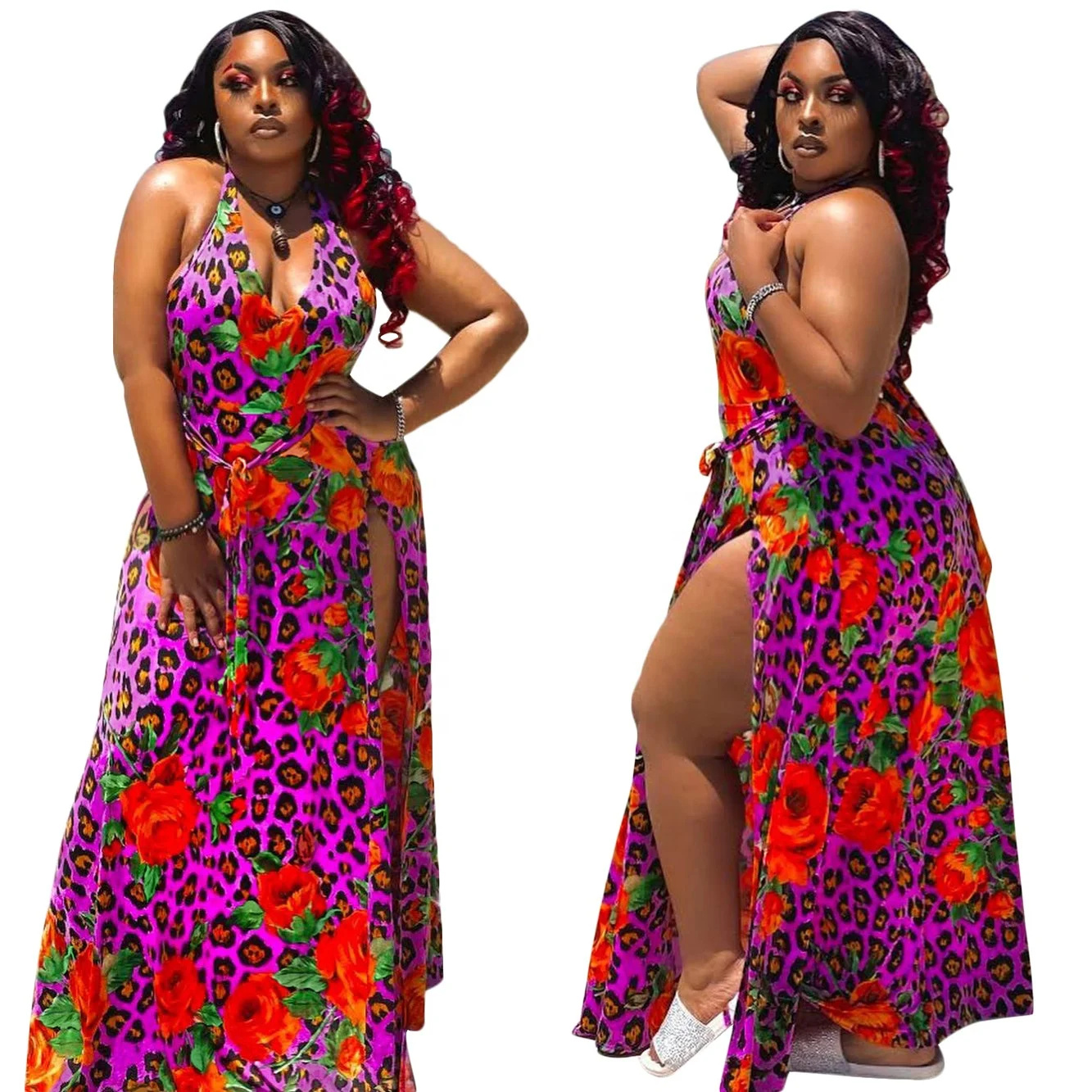 2021 Summer New Hot Selling Large Size Women 4XL Sexy High Split Waist Sashes Casual Floral Print Tie Maxi Long Dresses, Can be customized
2021 Summer New Hot Selling Large Size Women 4XL Sexy High Split Waist Sashes Casual Floral Print Tie Maxi Long Dresses, Can be customized