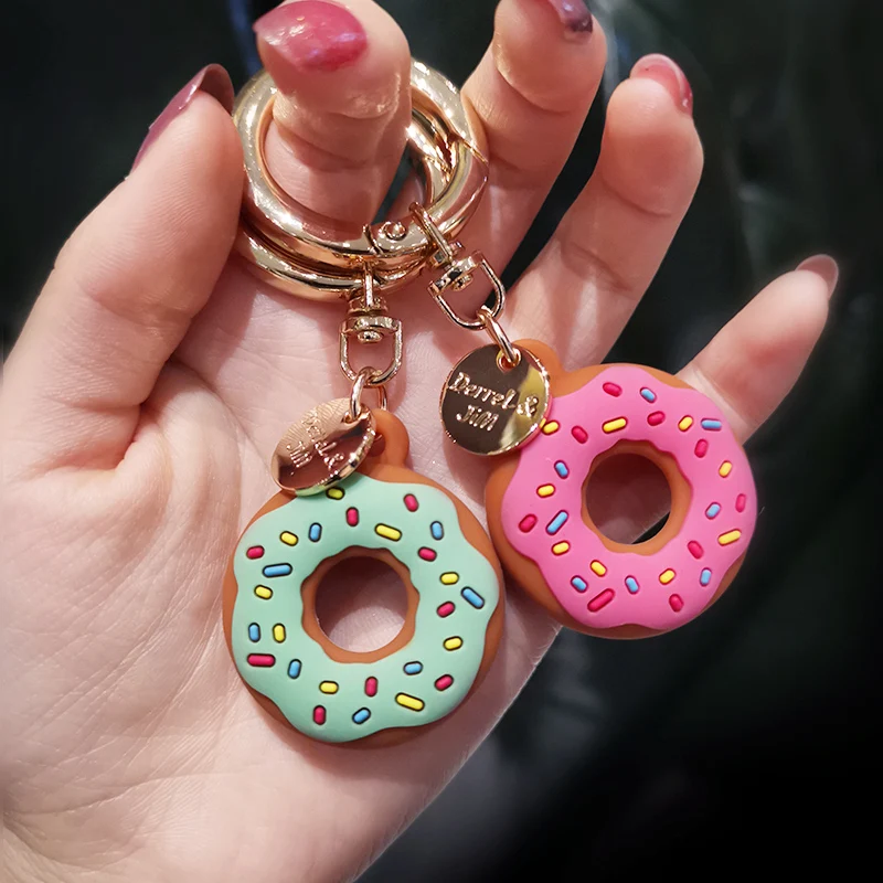 Cute Donut Protective Case For Apple Airtag Silicone Anti-lost Protector Keychain Holder
Cute Donut Protective Case For Apple Airtag Silicone Anti-lost Protector Keychain Holder