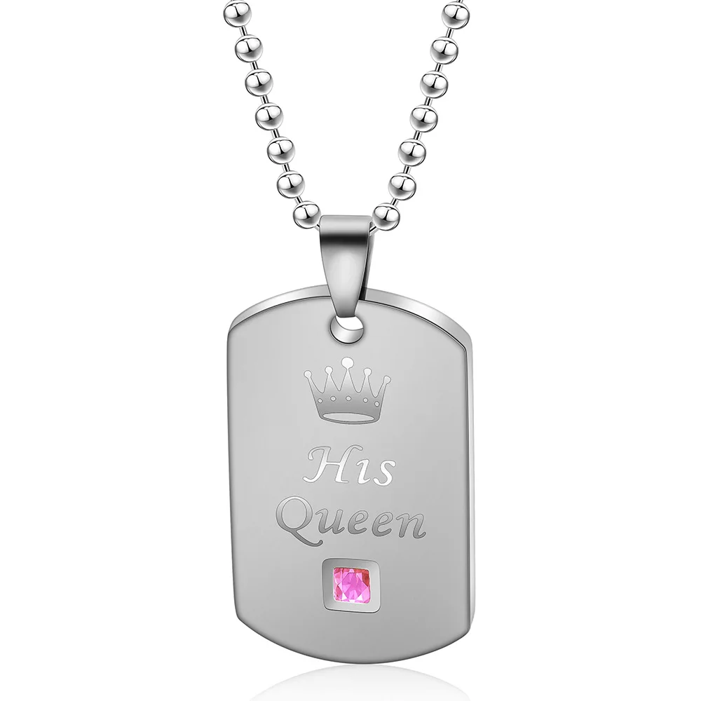 Couple Necklace Stainless Steel Necklace Fashion Pendant Jewelry For Gifts Between Lovers
Couple Necklace Stainless Steel Necklace Fashion Pendant Jewelry For Gifts Between Lovers