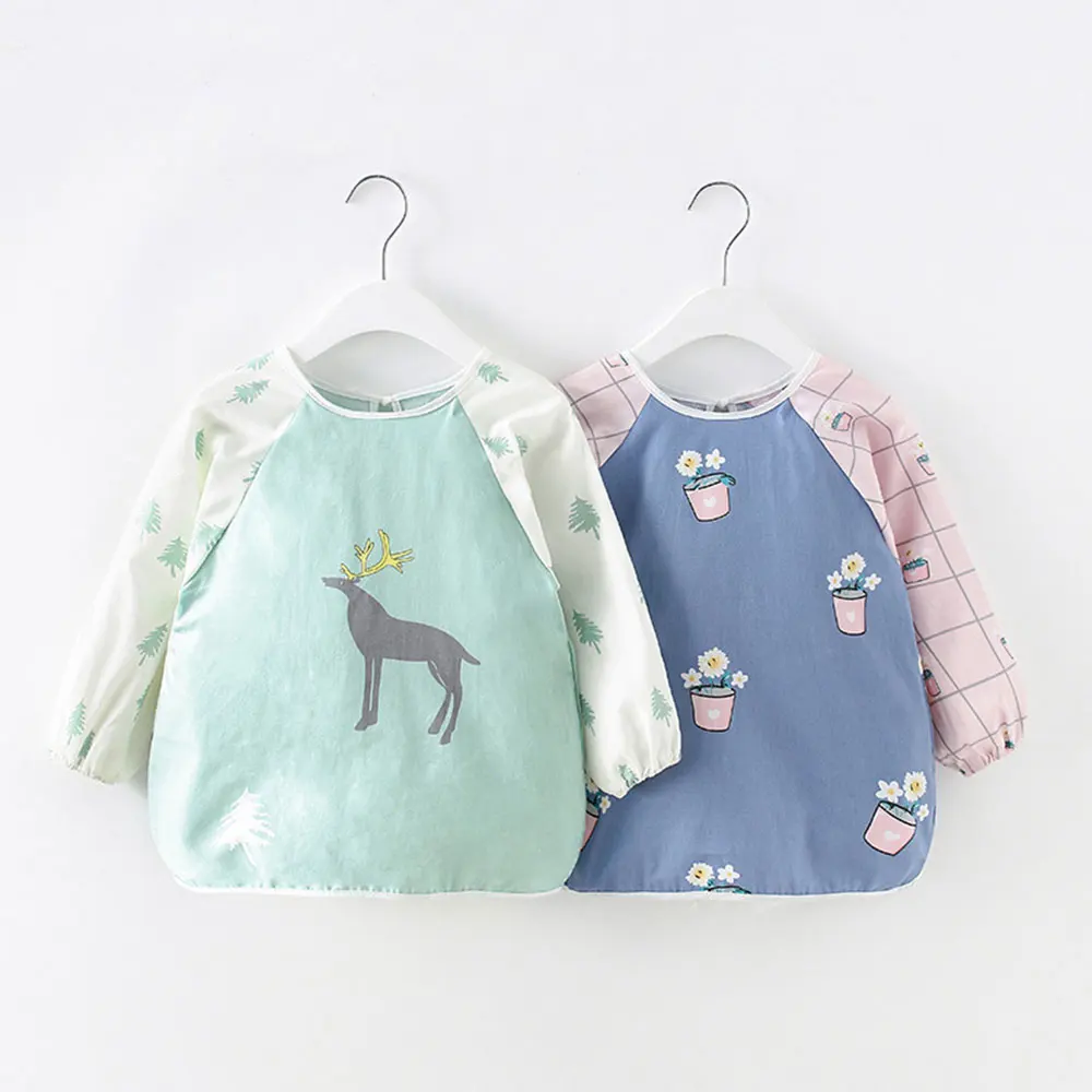 Baby bibs soft cotton waterproof infant pretty printed baby overclothes for eating, Colors
Baby bibs soft cotton waterproof infant pretty printed baby overclothes for eating, Colors