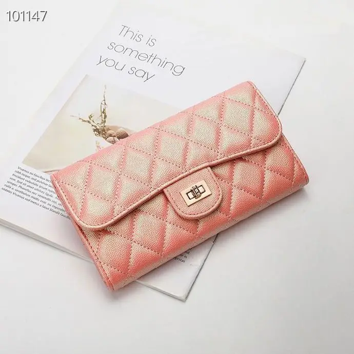 Wholesale 2021 genuine leather purses for women luxury Caviar cowhide ladies' long wallet
Wholesale 2021 genuine leather purses for women luxury Caviar cowhide ladies' long wallet