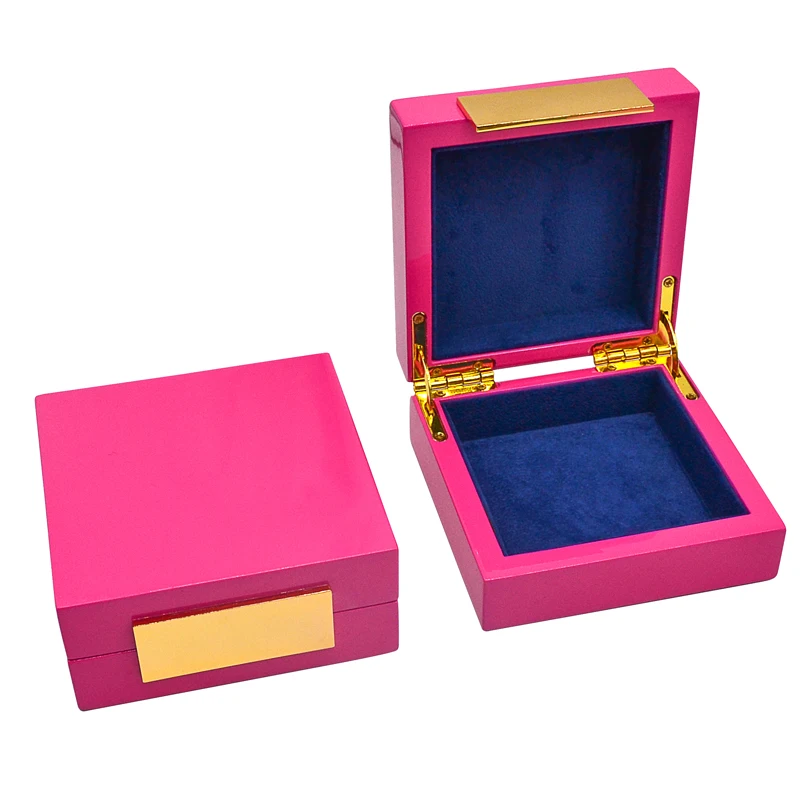 Dropshipping Customized Luxury Pink wood ring Boxes High Quality Small Wooden Jewelry Box, Pink/red
Dropshipping Customized Luxury Pink wood ring Boxes High Quality Small Wooden Jewelry Box, Pink/red