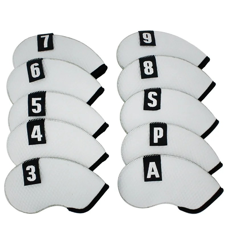 Factory Price Customized Logo 2020 High Quality Golf Club Iron Covers Head Cover Cloth Protector Golf Head Cover 10pcs, White, orange, customized
Factory Price Customized Logo 2020 High Quality Golf Club Iron Covers Head Cover Cloth Protector Golf Head Cover 10pcs, White, orange, customized