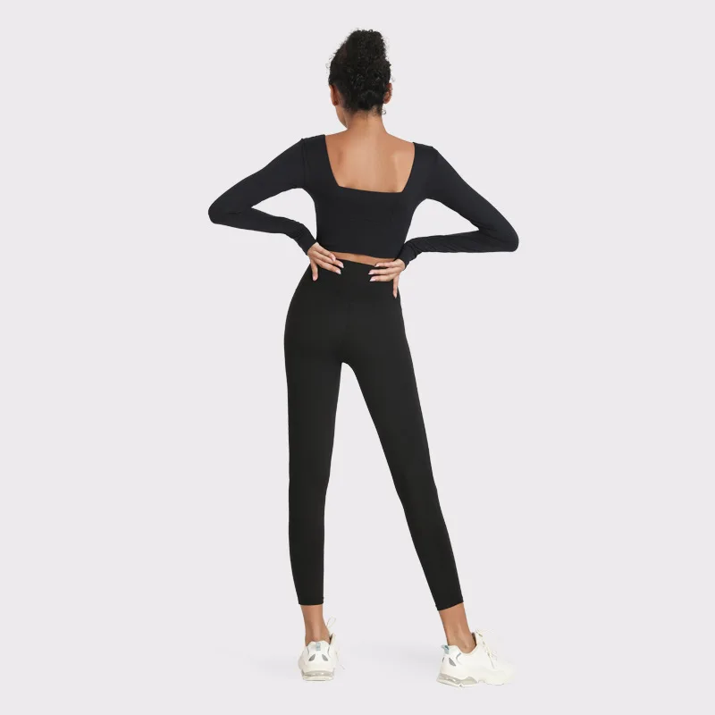 custom logo yoga set women long sleeve sets Two piece jogger crop top set Long sleeve two piece sweat suit for women, Picture color
custom logo yoga set women long sleeve sets Two piece jogger crop top set Long sleeve two piece sweat suit for women, Picture color