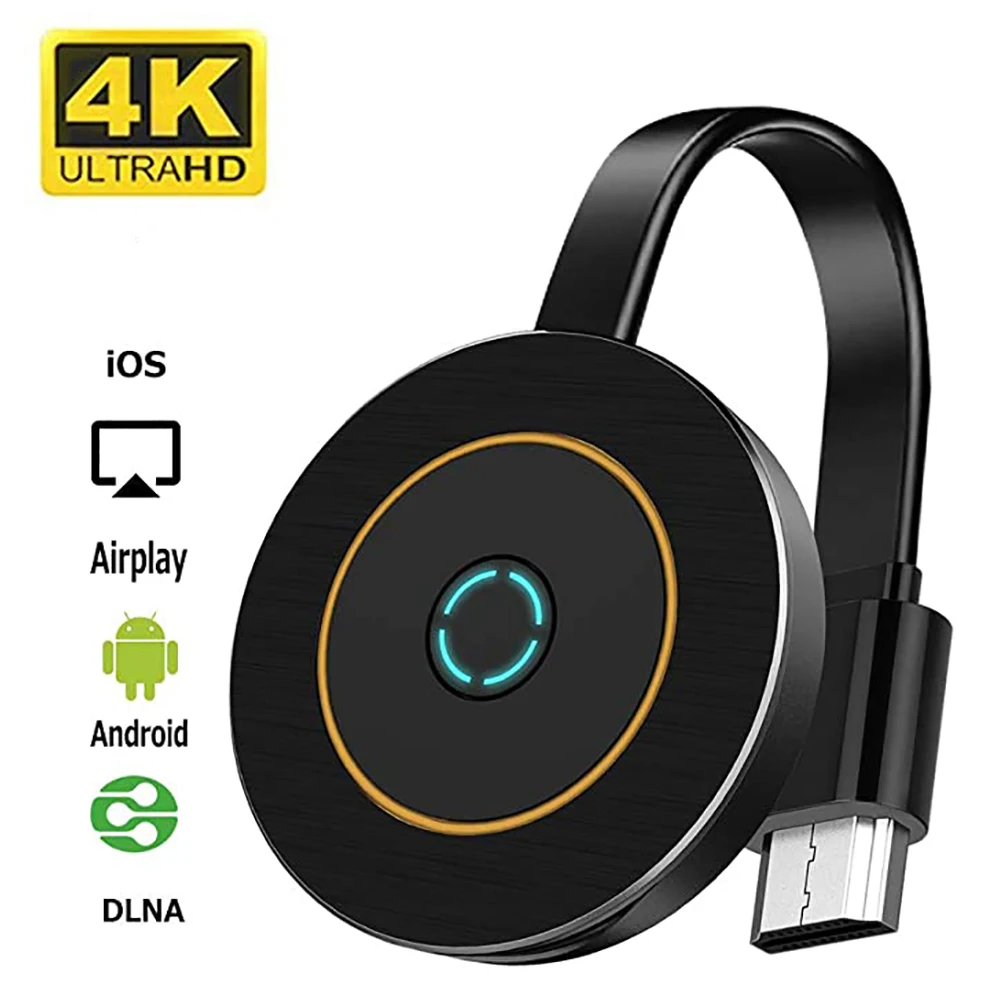 HDMI TV Stick 4K HDR Wireless Display Adapter Support Miracast DLNA Airplay Mi TV Stick Android iOS Window
HDMI TV Stick 4K HDR Wireless Display Adapter Support Miracast DLNA Airplay Mi TV Stick Android iOS Window