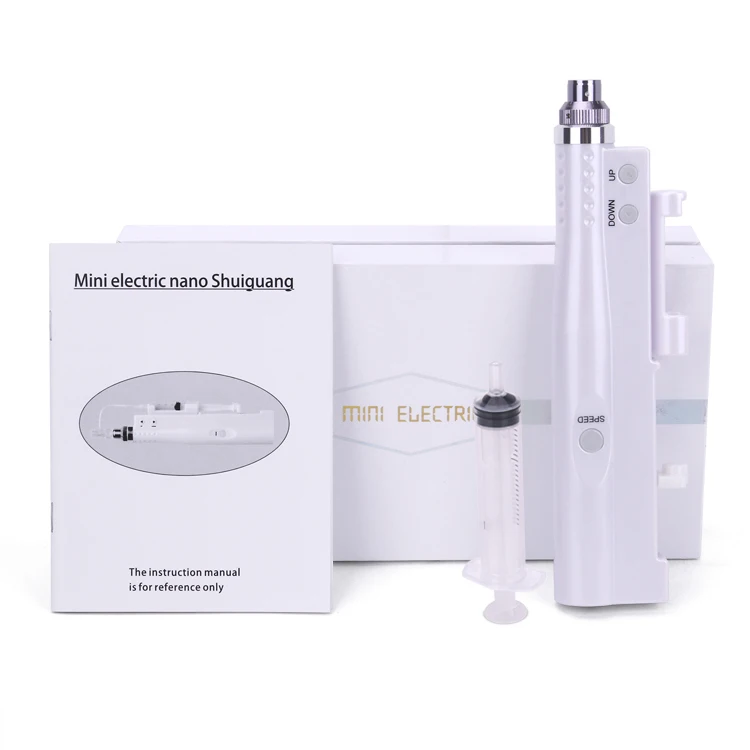 Hydra Injector Aqua Derma Pen With 12 Pin Needles and Tube 2 in 1 Meso gun Portable Smart Pen Facial Machine
Hydra Injector Aqua Derma Pen With 12 Pin Needles and Tube 2 in 1 Meso gun Portable Smart Pen Facial Machine