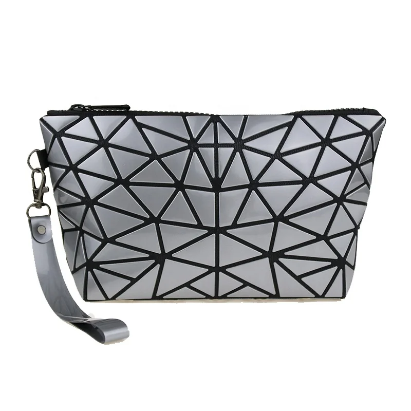 Solid Color Travel Wholesale PVC Pouch Clutch Makeups Geometric Cosmetic Bags For Women, 7 colors
Solid Color Travel Wholesale PVC Pouch Clutch Makeups Geometric Cosmetic Bags For Women, 7 colors