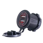 4.8 Amps Car Phone USB Power Socket Power Charger