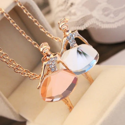 Statement Shiny Crystal Full Rhinestone Ballet Girl Pendant Necklace Sweater Chain For Women, White , coffee
Statement Shiny Crystal Full Rhinestone Ballet Girl Pendant Necklace Sweater Chain For Women, White , coffee