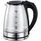 1.8L capacity of blue led display electric glass kettle fast water boiling tea pot home kitchen appliance