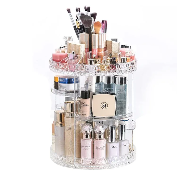 Makeup Organizer 360-Degree Rotating Adjustable Multi-Function Acrylic Cosmetic Storage, Any color is available
Makeup Organizer 360-Degree Rotating Adjustable Multi-Function Acrylic Cosmetic Storage, Any color is available