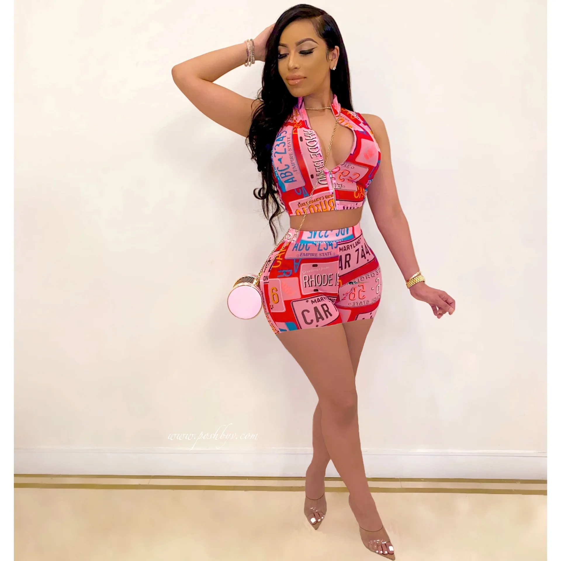 New Arrival Sleeveless Suits Crop Top Stylish Sexy Women Clothing Two Piece Pants Set Casual Shorts Set, Optional
New Arrival Sleeveless Suits Crop Top Stylish Sexy Women Clothing Two Piece Pants Set Casual Shorts Set, Optional