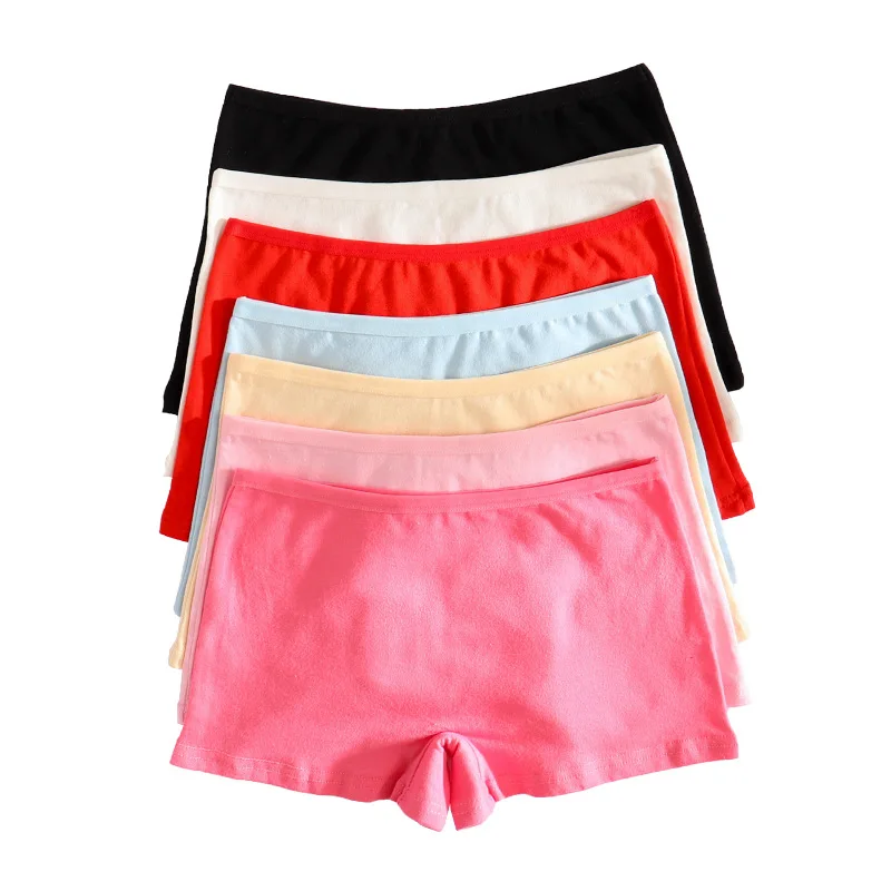 Girl Underwear Solid Color Simple Cotton Flat Corner Panties Cotton Print Cute Girl Panties
Girl Underwear Solid Color Simple Cotton Flat Corner Panties Cotton Print Cute Girl Panties