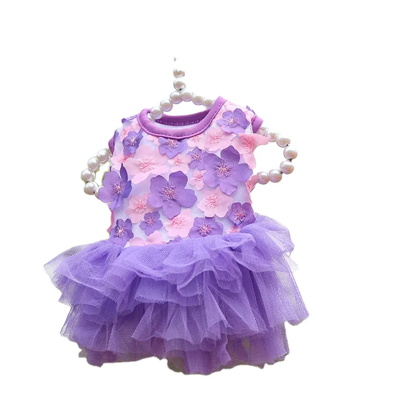Pet Dog Skirt Cat Clothes Spring/Summer Pet Clothes Peach Blossom Skirt Cotton, 2 colors
Pet Dog Skirt Cat Clothes Spring/Summer Pet Clothes Peach Blossom Skirt Cotton, 2 colors