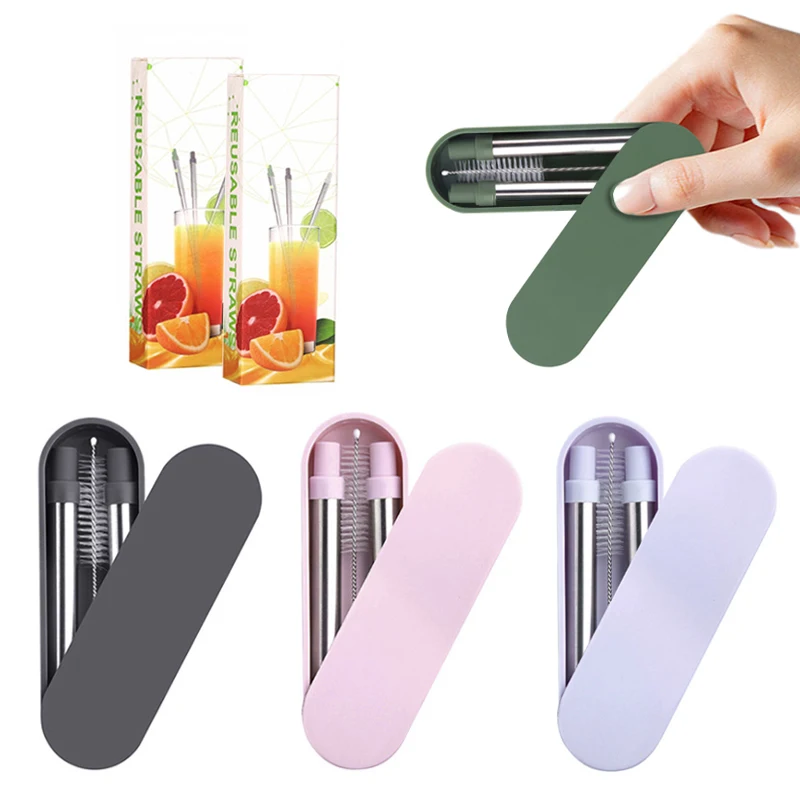 Stainless steel portable Collapsible reusable Metal drinking Straw foldable Straws with case, Pink,blue,green,grey,black,purple
Stainless steel portable Collapsible reusable Metal drinking Straw foldable Straws with case, Pink,blue,green,grey,black,purple
