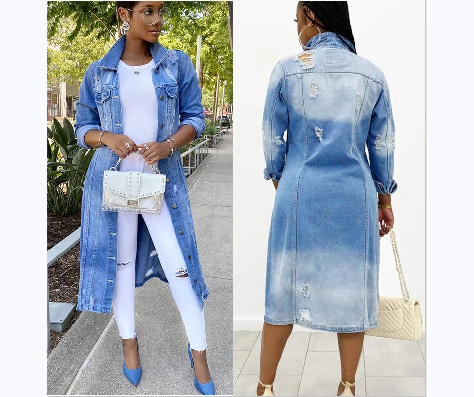 Fall winter High Quality Fashion Denim Jeans Jacket Women Long Sleeve Chaqueta Vintage Denim Plus Size Coats Streetwear, Black
Fall winter High Quality Fashion Denim Jeans Jacket Women Long Sleeve Chaqueta Vintage Denim Plus Size Coats Streetwear, Black