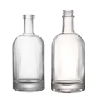 Factory Price Wholesale Rum Gin Vodka Liquor Alcohol 750ml Spirit Glass Bottle with Cork