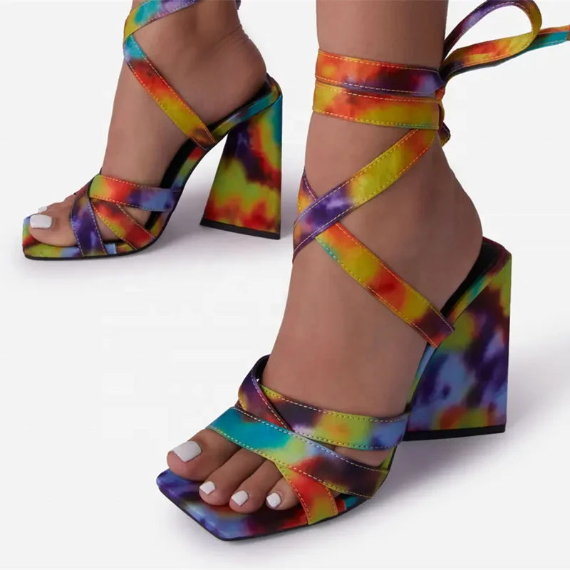 Wide Lace Strap Block Heel Shoes Women Sandals High Chunky Heel Open Toe Sandals for Ladies Custom Made, Black,apricot,green,mixed 
Wide Lace Strap Block Heel Shoes Women Sandals High Chunky Heel Open Toe Sandals for Ladies Custom Made, Black,apricot,green,mixed