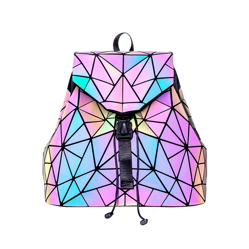 Geometric Holographic Laser Girl Backpack PU Leather Travel Casual Backpack Large, 7 colors
Geometric Holographic Laser Girl Backpack PU Leather Travel Casual Backpack Large, 7 colors