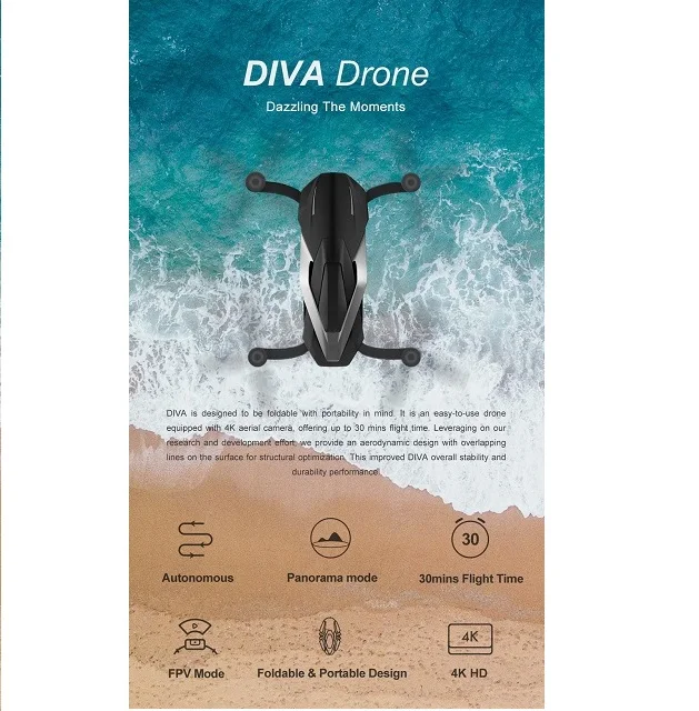 Funsnap Aerial Vehicle face tracking camera drones AI Gesture Remote contorl GPS Foldable HD 1080P camera, Grey
Funsnap Aerial Vehicle face tracking camera drones AI Gesture Remote contorl GPS Foldable HD 1080P camera, Grey