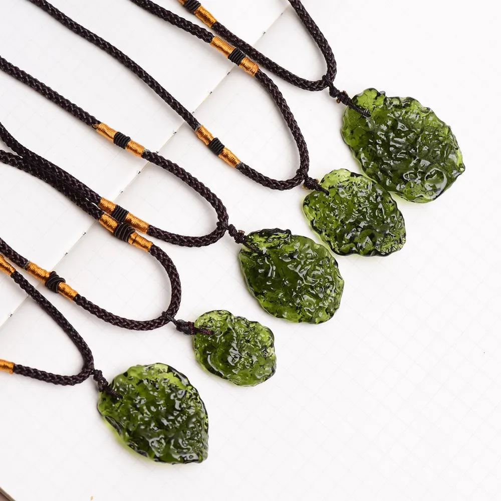 In Stock 2021 New Trendy Wholesale High Imitated Genuine Raw Crystal Moldavite Pendant Necklace Jewelry, As show
In Stock 2021 New Trendy Wholesale High Imitated Genuine Raw Crystal Moldavite Pendant Necklace Jewelry, As show