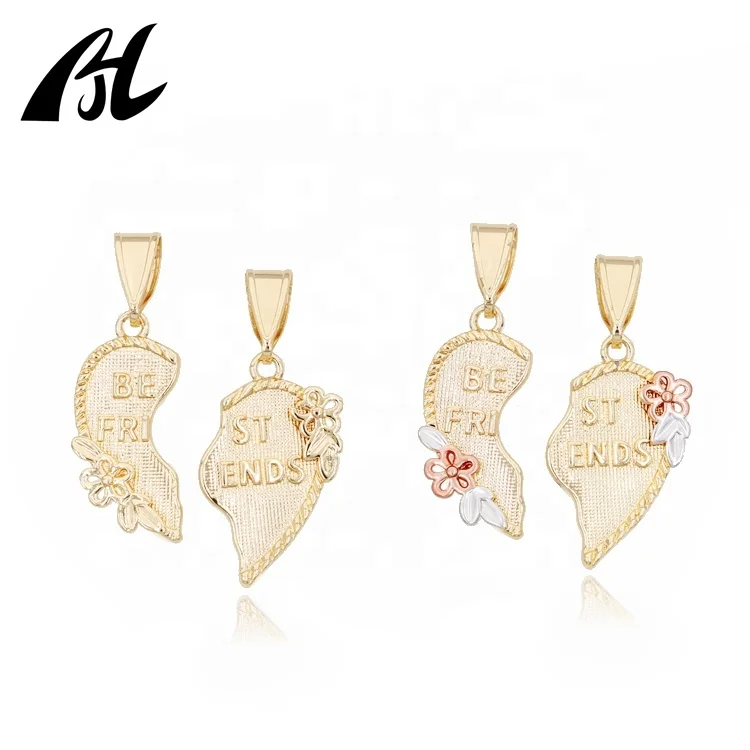 Custom 18K Gold Plated BEST FRIENDS Letter Charm Love Heart Pendants For Necklace, Picture
Custom 18K Gold Plated BEST FRIENDS Letter Charm Love Heart Pendants For Necklace, Picture