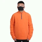 Wholesale Custom Logo Old School Top Gun Flight Suede Bomber Aviator Polar Fleece Jackets for Men