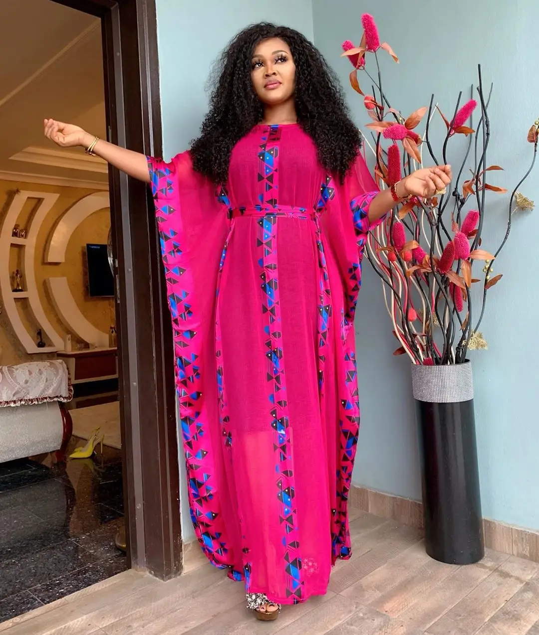 Africa modern islamic clothing for women plus size women dress modern islamic clothing, Rose red,blue
Africa modern islamic clothing for women plus size women dress modern islamic clothing, Rose red,blue