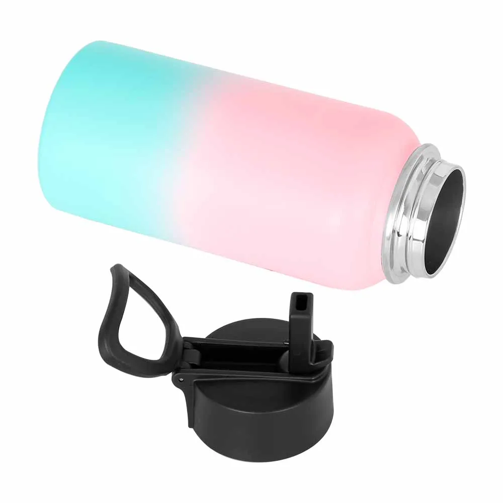 Wide Mouth Outdoor IPowder Coated Double Walled Vacuum Insulated Stainless Steel Sports Water Bottles with Straw, Customized color
Wide Mouth Outdoor IPowder Coated Double Walled Vacuum Insulated Stainless Steel Sports Water Bottles with Straw, Customized color