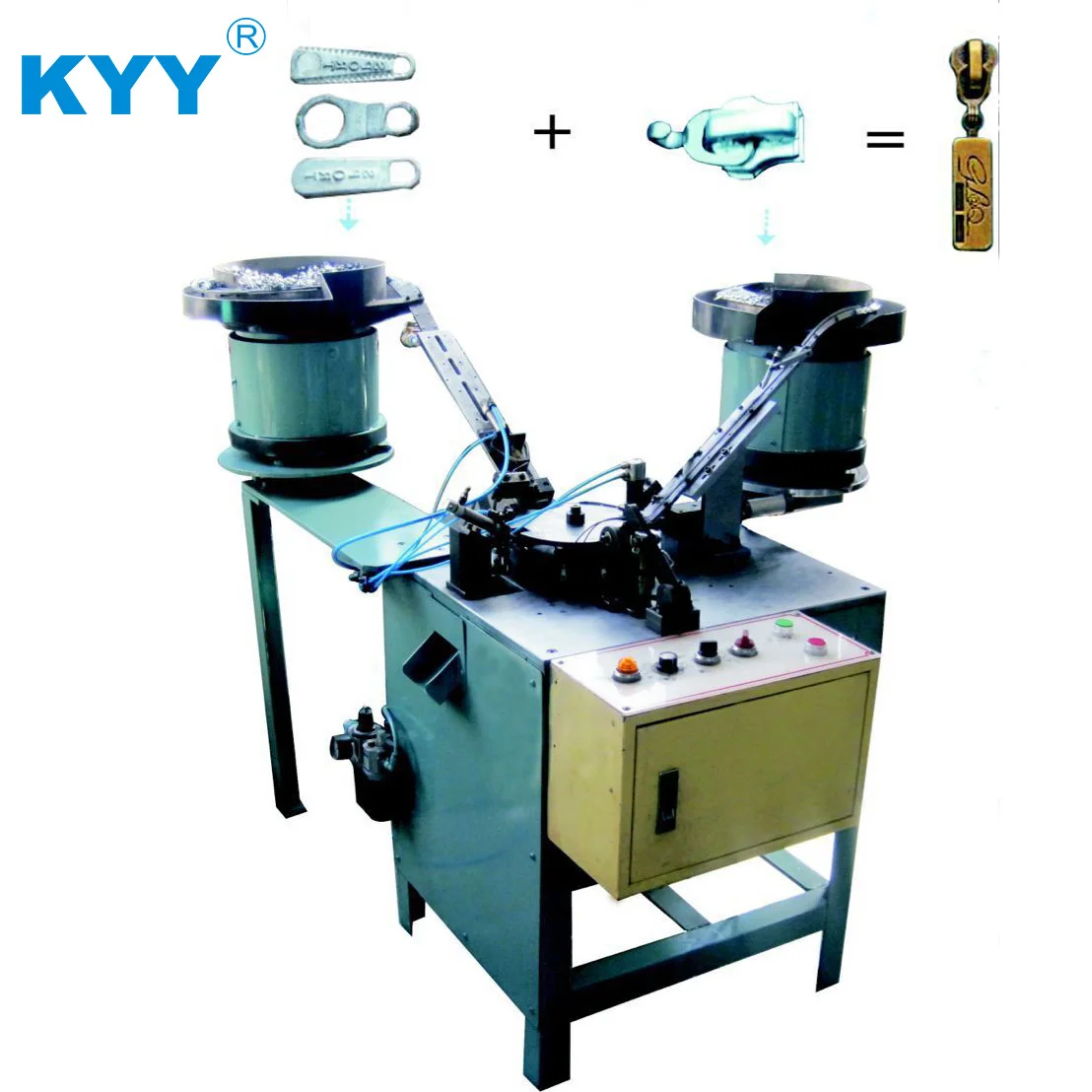 metal zipper slider making machine
