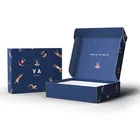 surprise packing craft red rectangular carton folding packaging the paper bridesmaid wedding small cardboard gift box