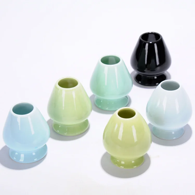 Wholesale Japanese Style Colorful Ceramic Delicacy Matcha Whisk Stand Holder
Wholesale Japanese Style Colorful Ceramic Delicacy Matcha Whisk Stand Holder