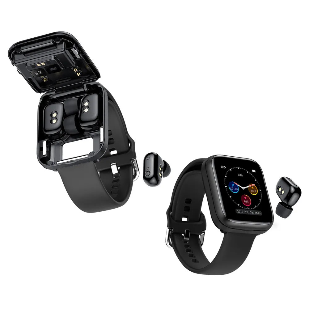 Smart Watch with Earbuds, Laudtec 2 in 1 Smartwatch Wireless Earbuds with Heart Rate Monitor TWS Earphone Inside Smart Watches//
Smart Watch with Earbuds, Laudtec 2 in 1 Smartwatch Wireless Earbuds with Heart Rate Monitor TWS Earphone Inside Smart Watches//