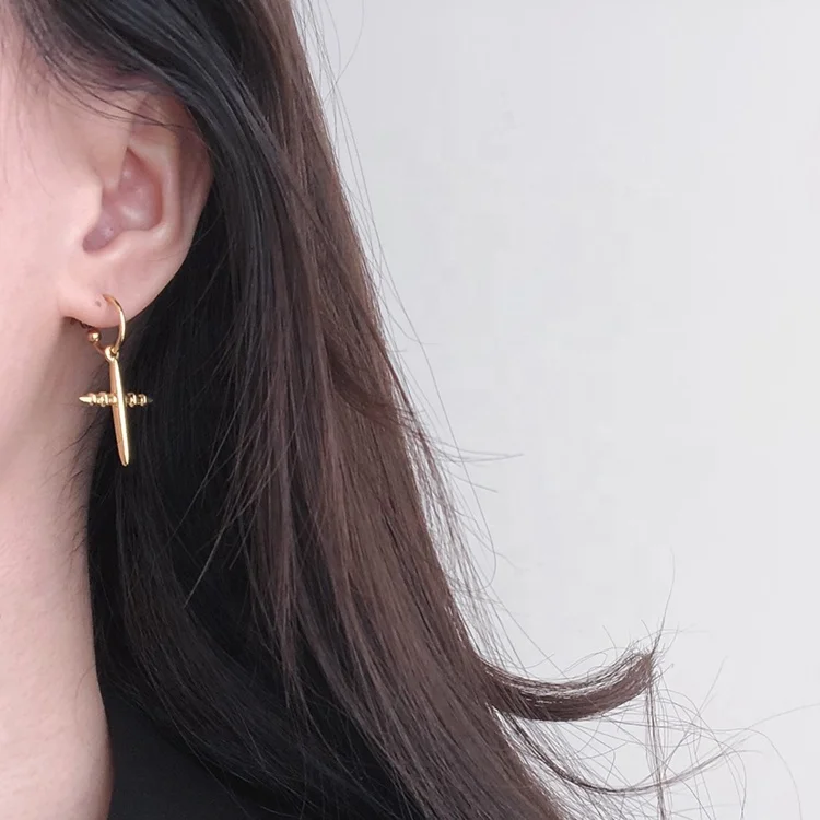 Fashion Cross Star Retro Hoop Earrings Trendy For Men Women Stainless Steel 18K Gold Plated Cross Dangle Earrings, Gold/silver/rose gold
Fashion Cross Star Retro Hoop Earrings Trendy For Men Women Stainless Steel 18K Gold Plated Cross Dangle Earrings, Gold/silver/rose gold