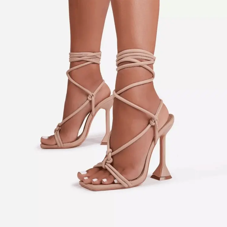 Women Lace Up Sandals Summer Fashion up Shoes Ladies Knot High Heel Women Lace Up Sandals
Women Lace Up Sandals Summer Fashion up Shoes Ladies Knot High Heel Women Lace Up Sandals