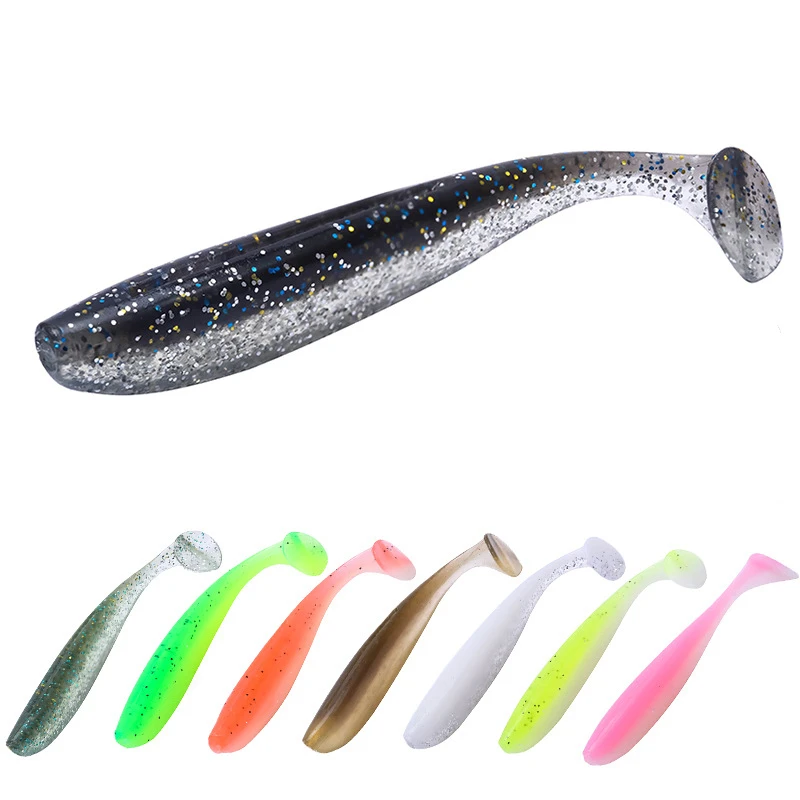 Wholesale 20 Pieces Pack Artificial Lure 60mm 1.5g T Shape Tail Silicone Rubber Floating Soft Plastic Fishing Bait Lure, 13 colors 
Wholesale 20 Pieces Pack Artificial Lure 60mm 1.5g T Shape Tail Silicone Rubber Floating Soft Plastic Fishing Bait Lure, 13 colors